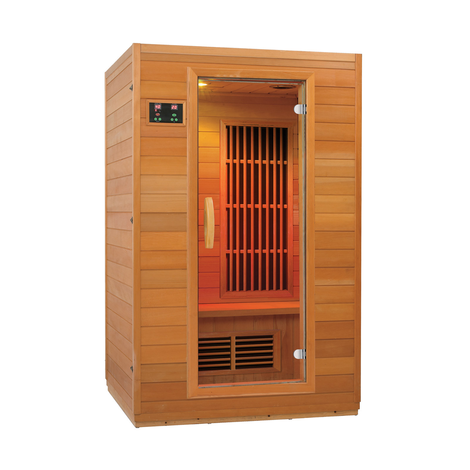 Zen 2 Person LOW EMF Infrared Sauna | Safe for home
